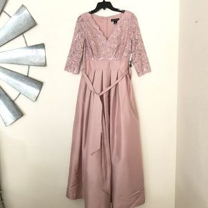 Jessica Howard Salmon Color After 5 Elegant Gown